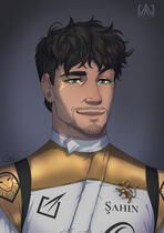 Portrait - Cell-shading Portrait - Cell-shading